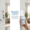 thumbnail image 5 of Wall Paint, White Touch Up Paint for Walls with Roller, Interior White Paints with Roller Brush for Flat, Quick Drying Water Based Low Odor, Covers Stain Scratches Graffiti, Interior Flat Ceiling DIY, 5 of 9