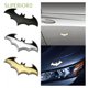 thumbnail image 2 of SUPERIOR0 Hot Metal Bat adhesivo nuevo vehículo emblema 3D coche pegatina Auto motocicleta fresco estilo cola insignia/Multicolor, 2 of 4