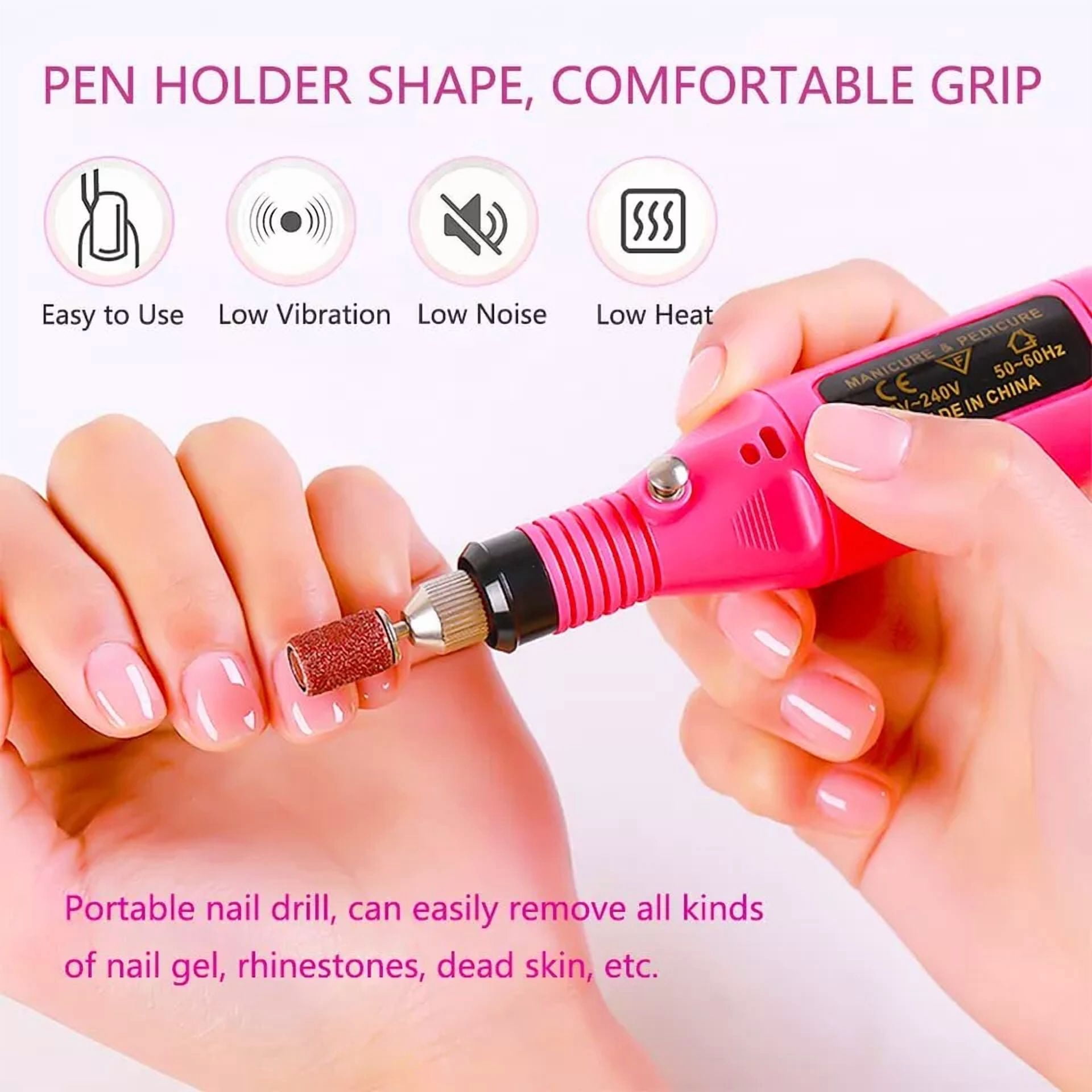 FLINT- Electric Drill Nail File Acrylic Art File Manicure Pedicure Portable Machine Kit