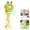 Yellow, variant on Portable Stroller Fan with Flexible Octopus Tripod, 3 Speeds Rechargeable Baby Fan for Crib Car Seat, Battery Operated Small Desk Fan with Type-C, Clip on Fan for Stroller Treadmill Bike Travel