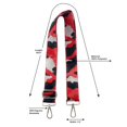 thumbnail image 3 of Empire Cove Shoulder Purse Bag Guitar Straps Crossbody Handbag Adjustable Camo Red, 3 of 5