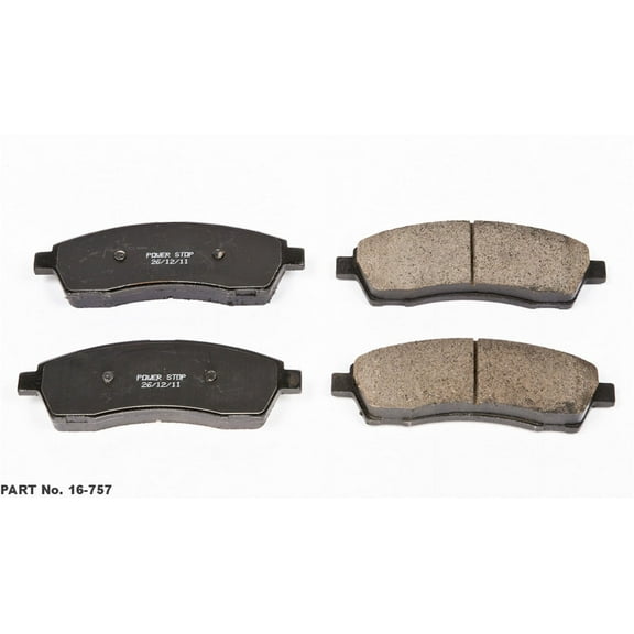 Power Stop 16-757 Clean Ride Ceramic Brake Pads - Rear