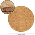 thumbnail image 5 of Tree Mulch Ring Mat,Bexikou 4Pcs 11.8" Coco Coir Tree Protector Mat,Natural Coco Coir Tree Protection Tree Ring Mulch Mat,Tree Cover Mats Pot Covers for Potted Plants, Trees, Flower Pots, 5 of 7