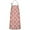 Pink Cow Strawberry, variant on Pink Cow Heart Pattern Apron-Garden Aprons for Women with Pockets-Cotton Linen Waterproof Kitchen Cooking Gardening Aprons Adjustable for Kitchen,Cooking,BBQ and Salon 33x27 Inch