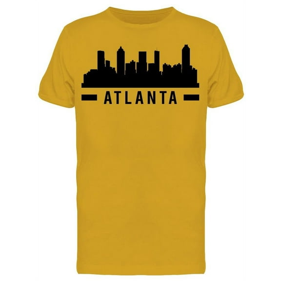 Silhouette Georgia City T-Shirt Men -Image by Shutterstock, Male XX-Large