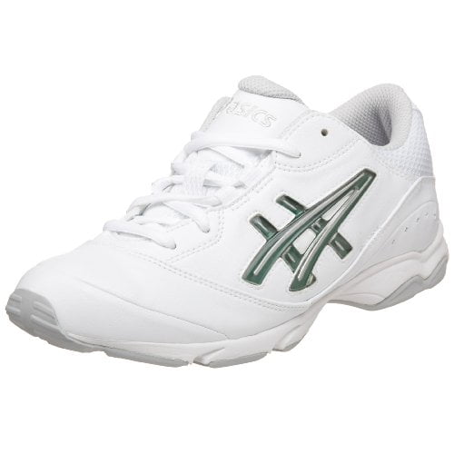 ASICS Women's Cheer 5 Cheerleading Shoe,White/Interchange/Silver, B US - ASICS Women's Cheer 5 Cheerleading Shoe,White/Interchange/Silver, B US -