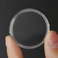 thumbnail image 3 of 100pcs 28mm Plastic Clear Coin Cases Storage Capsules for Coin Collecting, 3 of 6