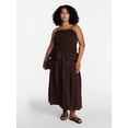 thumbnail image 2 of Time and Tru Women’s Tiered Maxi Skirt, Sizes XS-XXXL, 2 of 6