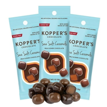 Kopper's Sea Salt Caramels 2oz 3-Pack
