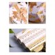 thumbnail image 5 of 10 pcs Christmas Wrapping Paper for Kids Boys Girls Men Women - Christmas Foundation make-up gold lattice, 5 of 5