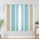 thumbnail image 2 of Cortinas opacas Estelar Textiler Beige/Aqua Ombre 137 x 137 cm, 2 of 9