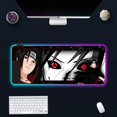 thumbnail image 1 of Uchiha Itachi-alfombrilla de ratón para teclado de Pc RGB, LED brillante alfombrilla de ratón, alfombrillas de goma para juegos de ordenador LIUWENJING unisex, 1 of 2