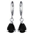 thumbnail image 4 of Luxury Temperament Diamond Geometric Circle Earrings Personality Earrings, 4 of 8