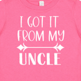 thumbnail image 4 of Inktastic I Got It From My Uncle Boys or Girls Baby T-Shirt, 4 of 5