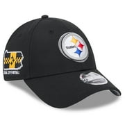 Men's New Era  Black Pittsburgh Steelers 2024 NFL Draft 9FORTY Adjustable Hat