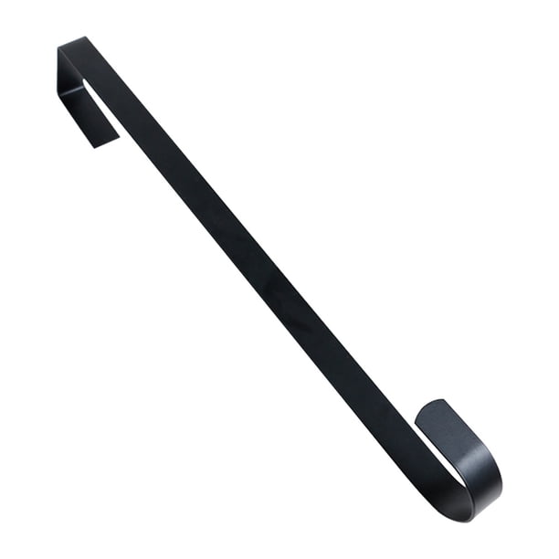 Gancho para corona de puerta de Metal delgado de 28cm/38cm, soporte para corona para puerta delantera