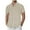 Khaki, variant on zfhfof Mens Cotton Linen Cuban Guayabera Shirt Casual Short Sleeve Button Down Shirts Summer Beach Tops