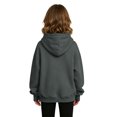 thumbnail image 5 of Atogsazn Toddler Baby Girls Oversized Hoodies Kids Casual Long Sleeve Hooded Sweatshirt Fall Winter Tops Clothes Dark Gray 7-8 Years Fashion, 5 of 8