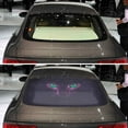 thumbnail image 3 of Car Decor Sticker 3D Transparent horror sticker Auto window Auto Vehicle Back Rear Window Decal Sticker Horror Monsters Decoration, 3 of 5