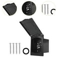 thumbnail image 6 of lacooooppia Generic RV Exterior Shower Boxes Kit Modification Accessories Direct Replace RV Outdoor Shower Faucet Hose for Travel Van Black, 6 of 8