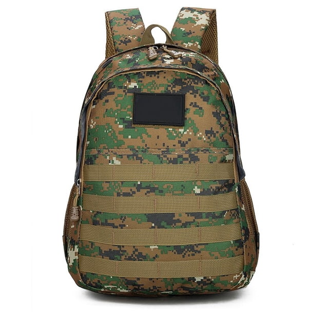 Mochila de camuflaje para hombre, mochila táctica militar del ejército de gran capacidad, mochila de viaje al aire libre para hombre, mochila para senderismo y Camping Tan Jianjun unisex