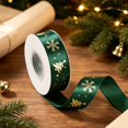 thumbnail image 4 of Clearance Under $1 Christmas Ribbon for Tree Wreath and Mantel Decor, Satin-Like Holiday Ribbon, 4 of 7