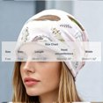 thumbnail image 3 of QSAWXQZ Women's Printed Head Wrap Turban Feather Print Soft Stretch Sleep Cap Outdoor Bandana Free Size, 3 of 5
