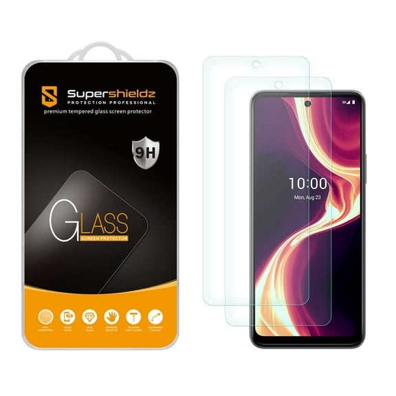 (2 Pack) Supershieldz Designed for Celero 5G  Plus Tempered Glass Screen Protector, Anti Scratch, Bubble Free