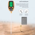 thumbnail image 2 of 5 en 1 Medidor Humedad Del Digital PH/temperatura/probador Solar, 2 of 9