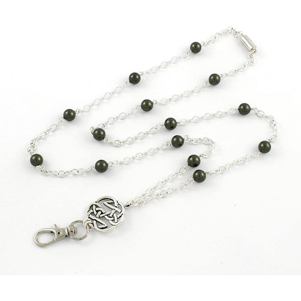 Brenda Elaine Jewelry Silver Plated Women's Fashion Lanyard Necklace ID