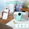 thumbnail image 4 of Label Maker, D30 Portable Bluetooth Label Maker Machine with Tape, Small Mini Label Printer, Multiple Templates Fonts Icon Labeler for Home, School, Office, 4 of 9
