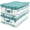 Teal, variant on KAF Home Assorted Flat Kitchen Towels, 100% Cotton Dish Cloths, 18” x 28” Teal, 10-Pack