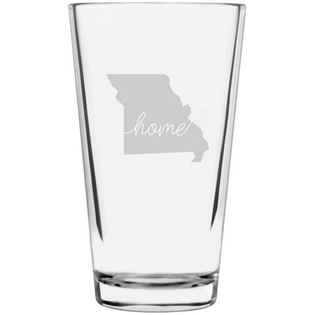

Missouri Home States Etched 16oz Libbey Pint Glass