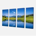 thumbnail image 2 of Impression sur Toile Paysage Lac de Montagne d'Été, 2 of 3