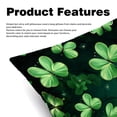 thumbnail image 2 of Saint Patrick's Day Decorative Pillows Covers Set of 2 - Unique Patterns, 16x16, 18x18, 20x20 Inches - Throw Pillow Covers for Home Decor, Bedroom, Living Room for Various Occasions, 2 of 6