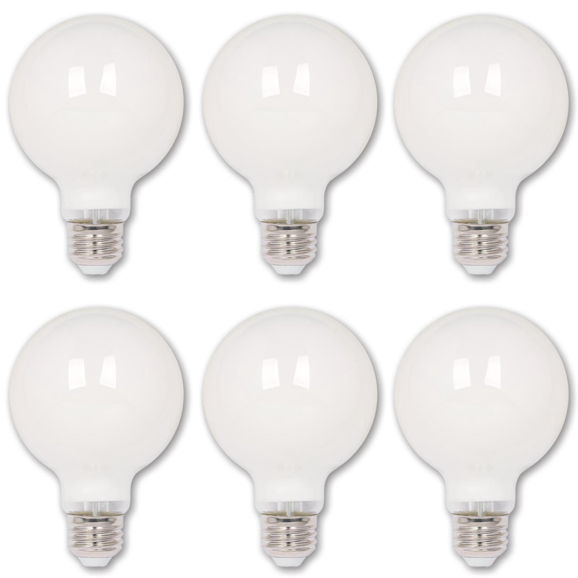 Westinghouse Lighting 5017200 5.5 Watt (40 Watt Equivalent) G25 Dimmable Soft White Filament LED Light Bulb, Medium Base