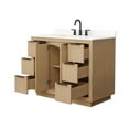 thumbnail image 2 of Wyndham Collection Wcf282842s-Qtz-Us3mxx Maroni 42" Free Standing Single Basin Vanity Set, 2 of 7