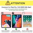 thumbnail image 2 of Estuche Inteligente Ultrafino Vevor para Ipad Pro 12.9 Pulgadas 2020 Oro Rosa, 2 of 5