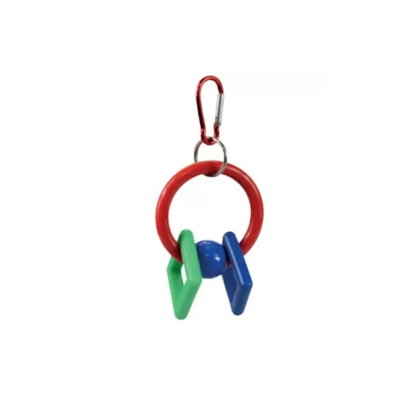 Juguete Colgante C/Aro y Figuras Multicolor Aves Monte Verde