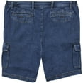 ROCXL Big Men’s Denim Cargo Shorts Expandable Waist Sizes 42 68