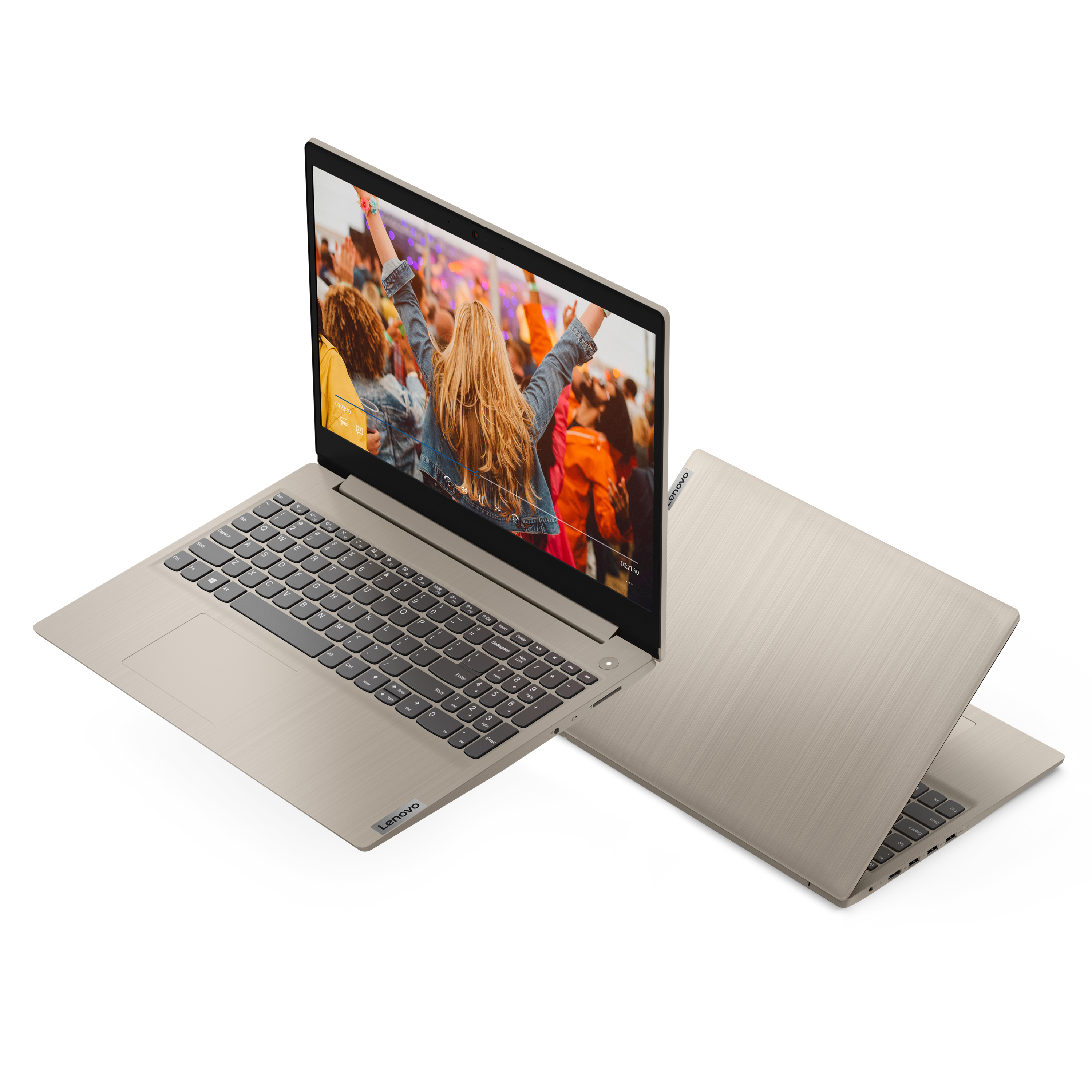 Lenovo IdeaPad 3 15" Laptop, Intel Core i5-1035G1 Quad-Core Processor, 8GB Memory, 256GB Solid State Drive, Windows 10, Almond, 81WE00EPUS (Google Classroom Compatible) - image 9 of 16