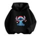 thumbnail image 2 of Conjunto de sudadera con capucha de Stitch Kawaii para niñas, sudaderas casuales de manga larga de Hello Kitty, tops de chándal para niños de 2 a 13 años, tops casuales, 2 of 5