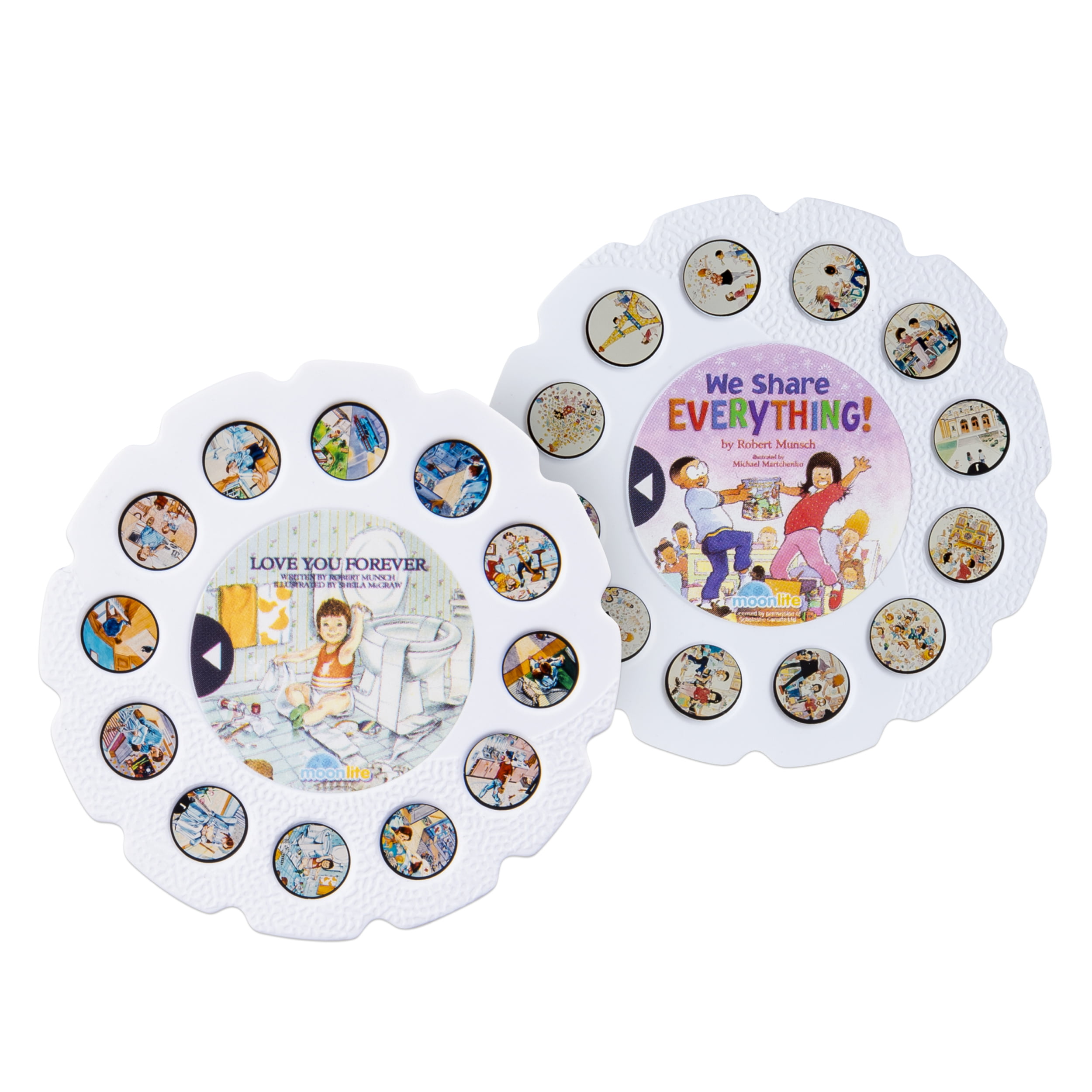 Moonlite - Robert Munsch Intermediate Starter Pack, Storybook Projector for  Smartphones with 2 Story Reels, For Ages 3 and Up 