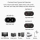 thumbnail image 2 of Iec320 C8 To 2x C7 Y Split Ac Power Cord, Iec Figure 8 Male To 2 Female 1 In 2 Out Ac Power Cable, 2 of 3