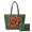 Christmas Bow, variant on ZUXONGSY Portable Women's Quilted Bag for Travel, Stretch Polyester Lightweight Soft Ladies' Quilted Shoulder Bag, Santa Claus