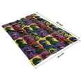 thumbnail image 4 of Colorful PopArt Dinosaurs Pattern Blanket,Comfortable Soft Lamb Wool Throw Blanket,All Season,Warm Lightweight Blankets for Sofa Bed Couch Living Room Chair,40"x50", 4 of 4