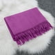 thumbnail image 4 of Chales Prolriy para mujer, chales y envolturas para vestidos de noche, pashminas, envolturas para bodas, chales suaves, bufandas para mujer, bufandas para mujer, rosa fuerte, 4 of 4