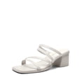 thumbnail image 1 of Sandalia DREAM PAIRS SDHS2370W Blanca con Tacones de Bloque y Tiras, 1 of 5