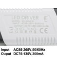 thumbnail image 3 of Unique Bargains 25-36W Constant Current 300mA High Power LED Driver Power Supply, 3 of 3