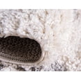 thumbnail image 6 of Rugs.com Athena Shag Collection Rug – 2' 2 x 3' Ivory Shag Rug Perfect For Entryways, Kitchens, Breakfast Nooks, Accent Pieces, 6 of 9